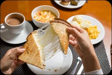 Delícias do café da manhã do hotel - Imagem 4